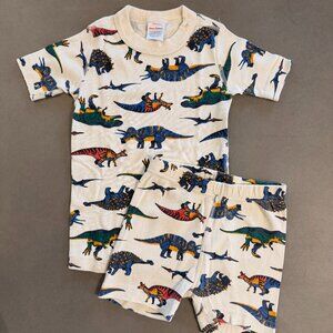 Hanna Andersson Organic Cotton Dinosaur Pajamas Set – Size 5